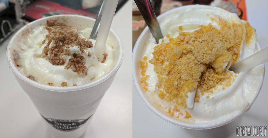 Steak 'n Shake Breakfast Cereal Milkshakes