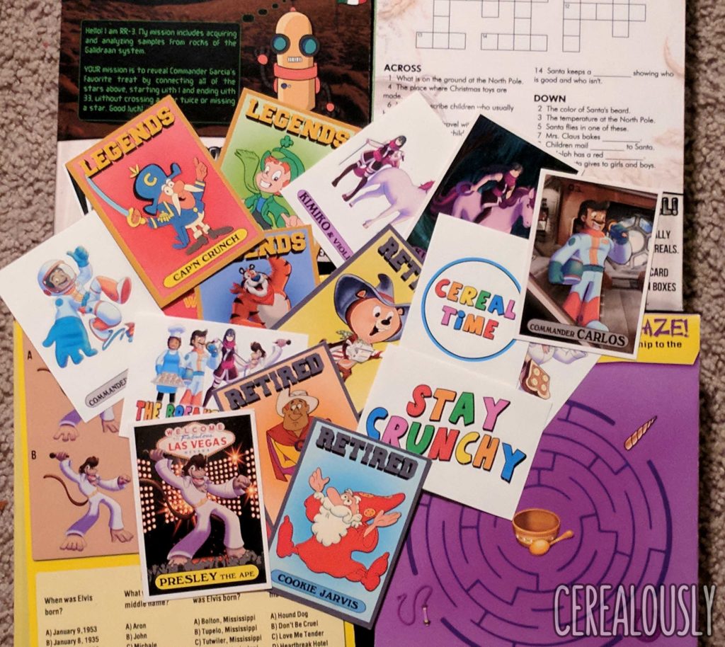 Cereal Trading Cards