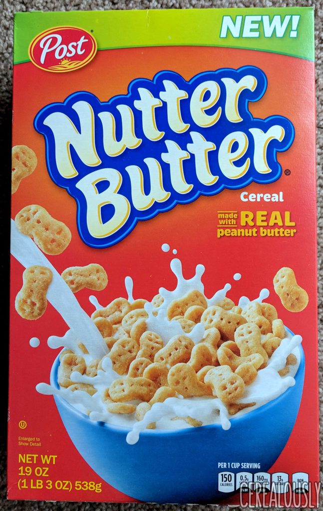 Post Nutter Butter Cereal Review Box