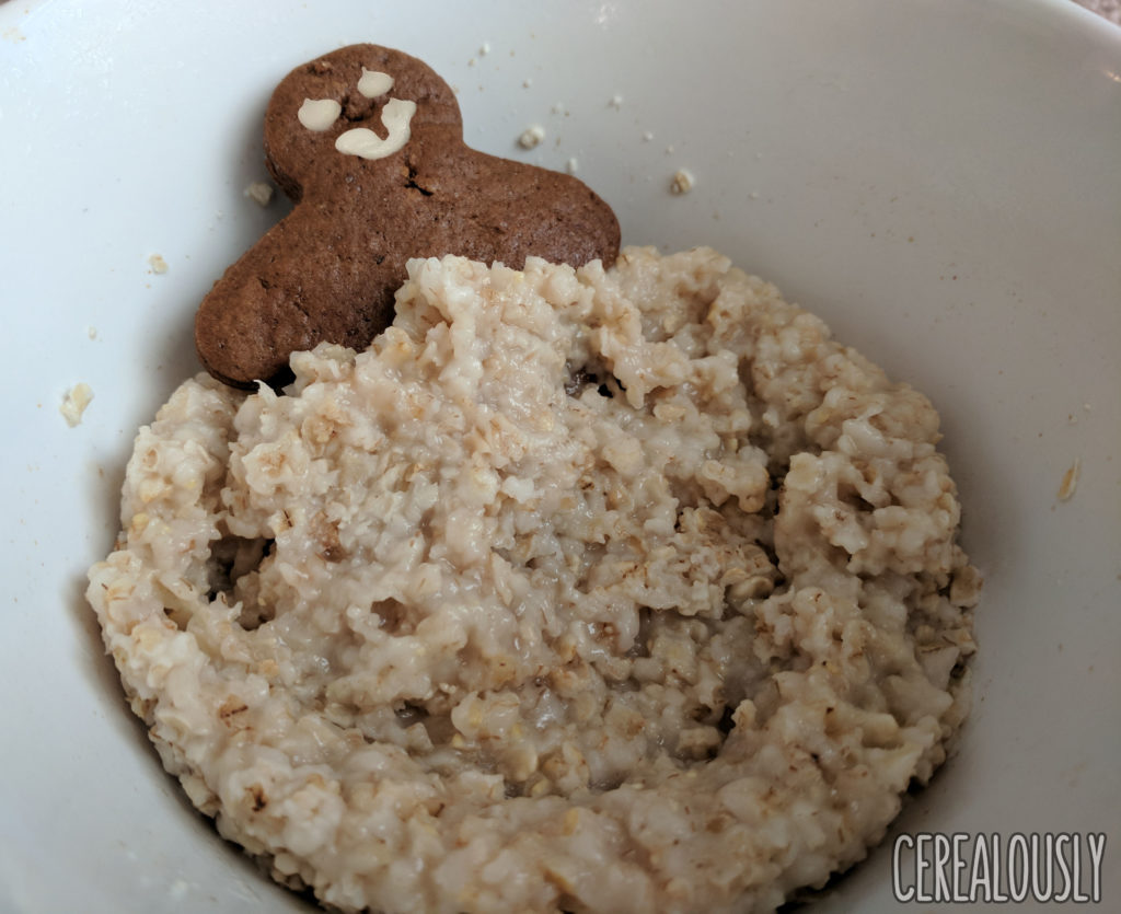 Quaker Gingerbread Spice Oatmeal Review Cookie