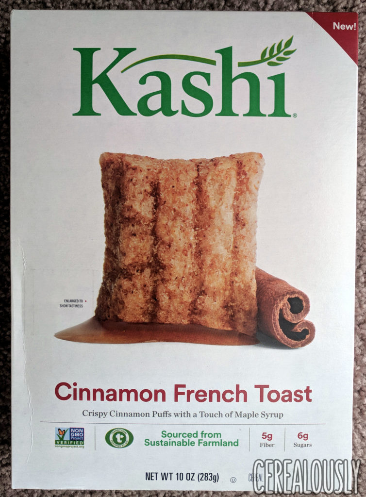 Kashi Cinnamon French Toast Cereal Review Box