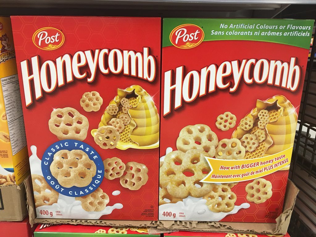 Classic Honeycomb Taste - Bring Back Honeycomb Changed
