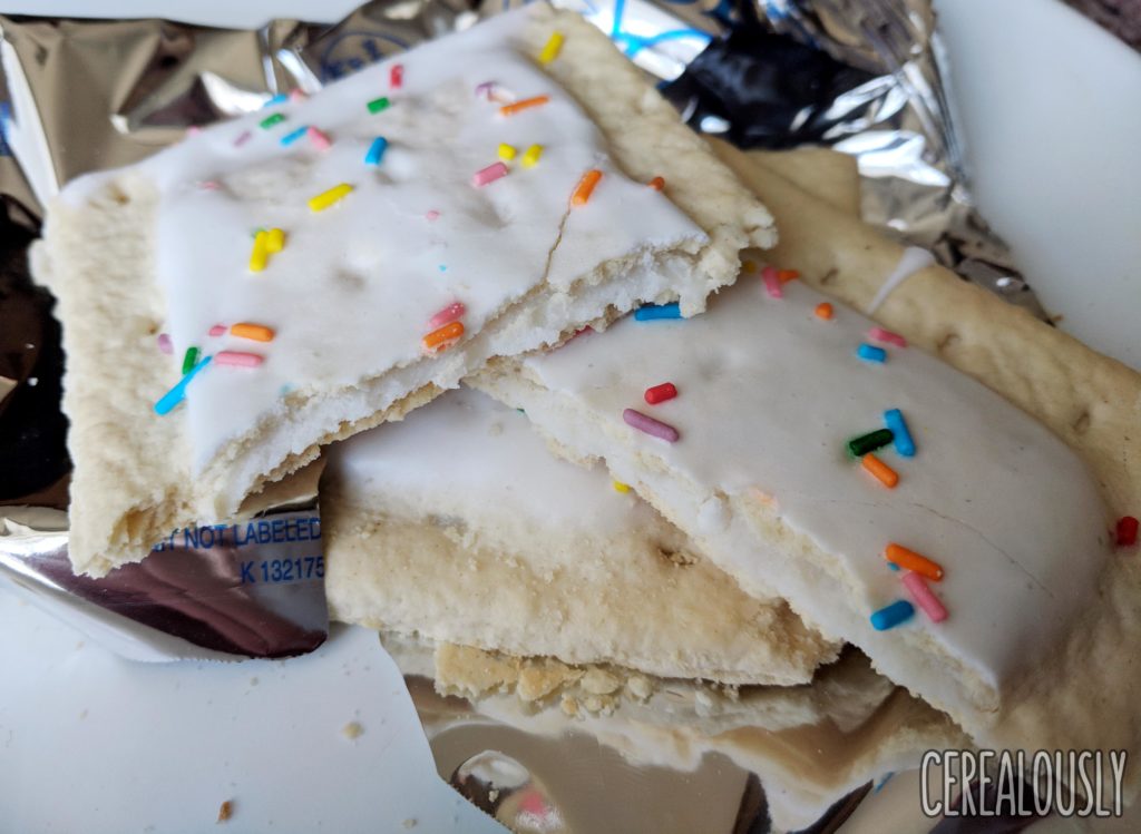 Kellogg's Frosted Vanilla Milkshake Pop-Tarts Review Frozen