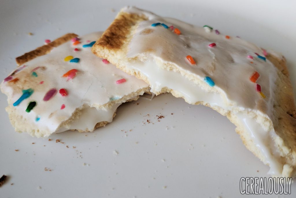 Kellogg's Frosted Vanilla Milkshake Pop-Tarts Review Toasted