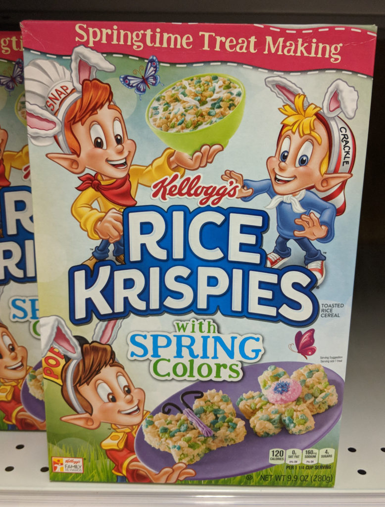 Spring Rice Krispies Cereal