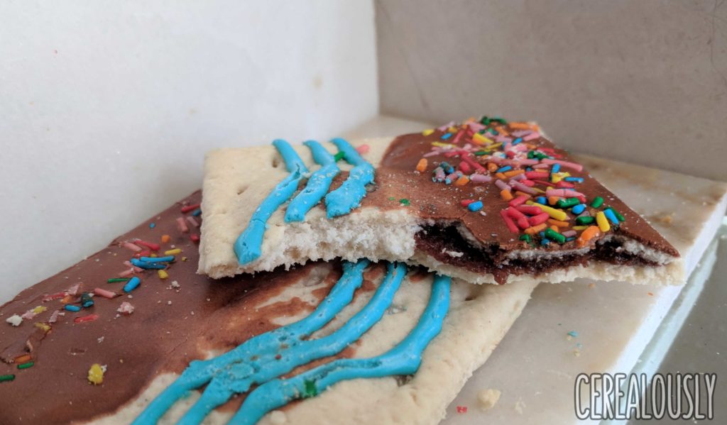 Kellogg's Pop-Tarts Splitz Sugar Cookie Brownie Batter Review Frozen