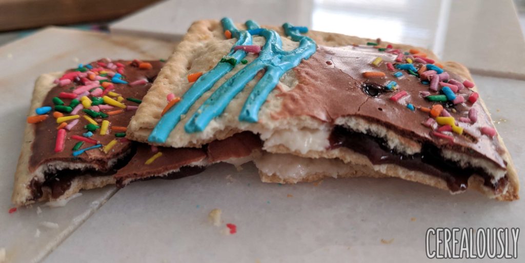 Kellogg's Pop-Tarts Splitz Sugar Cookie Brownie Batter Review Toasted