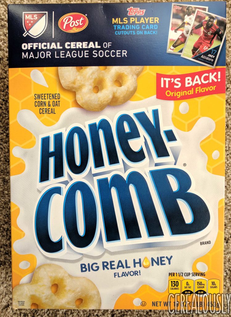 Post Honeycomb Cereal Original Flavor 2018 Cereal Review Box