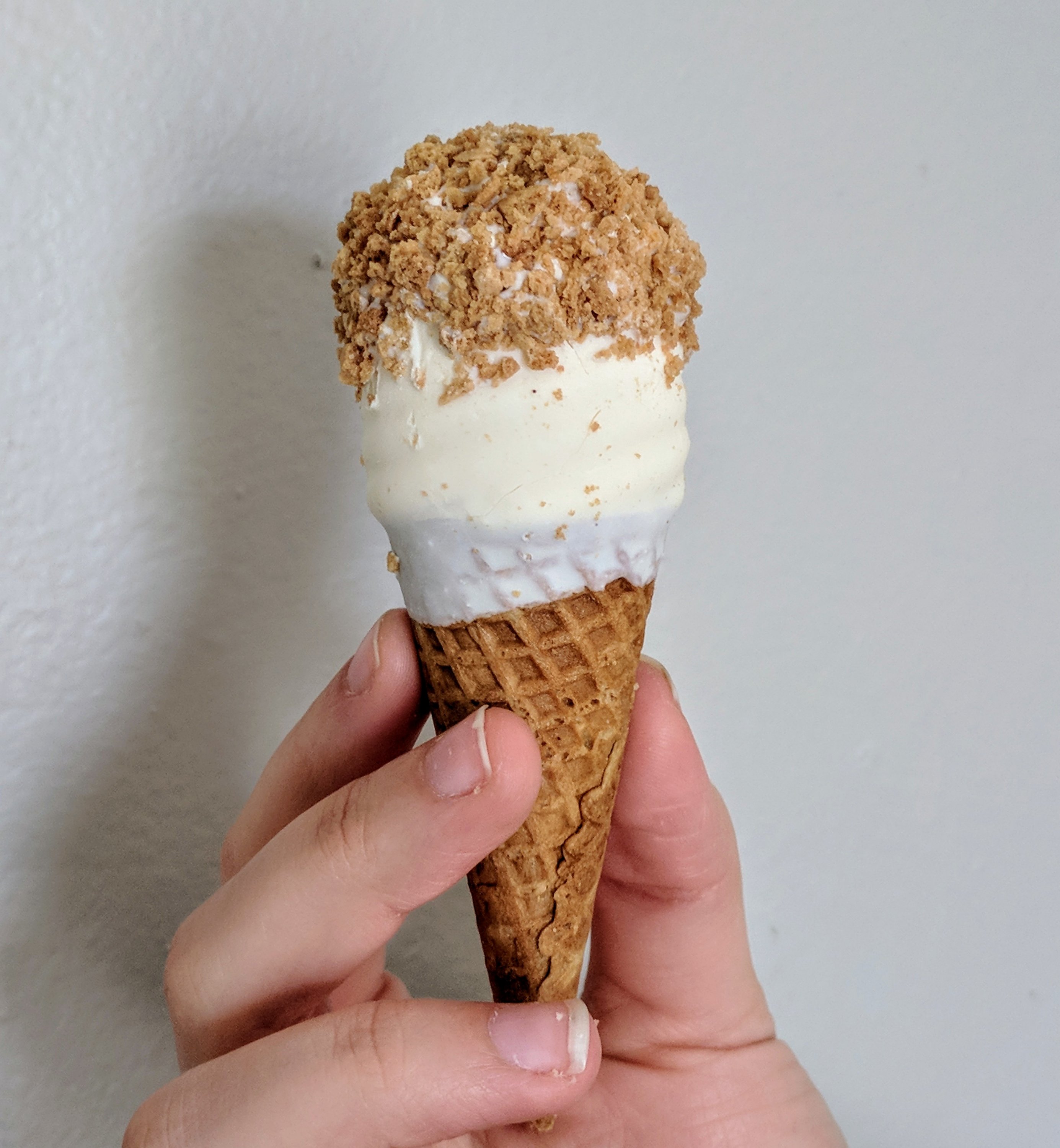 Blue Bunny Cinnamon Cereal Mini Swirls Ice Cream Cones Review 
