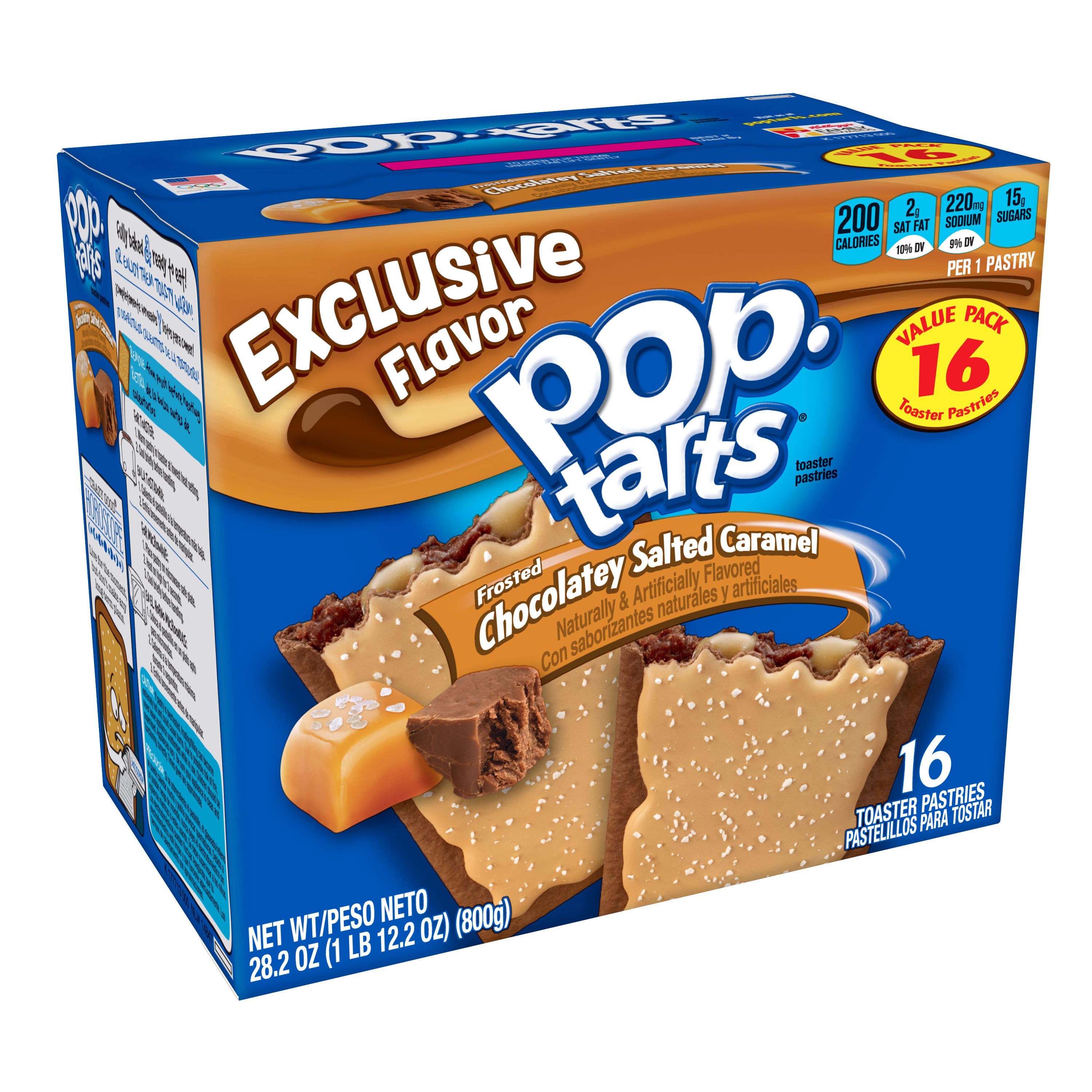 Pop-Tarts on us, and they were pretty great, but not "I'll bu...