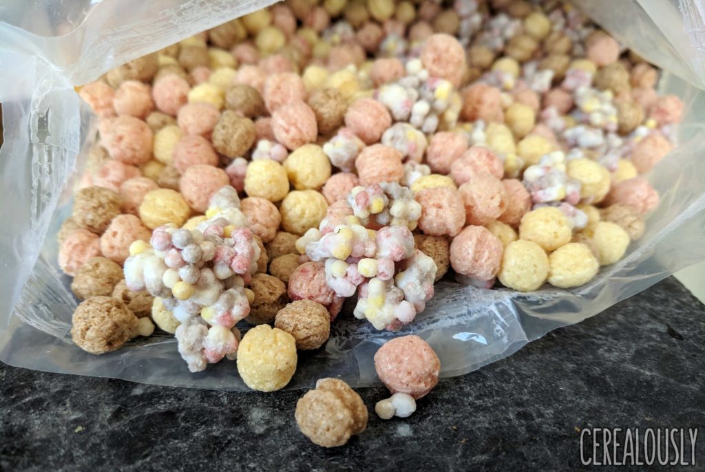 General Mills Banana Split Dippin' Dots Cereal Review