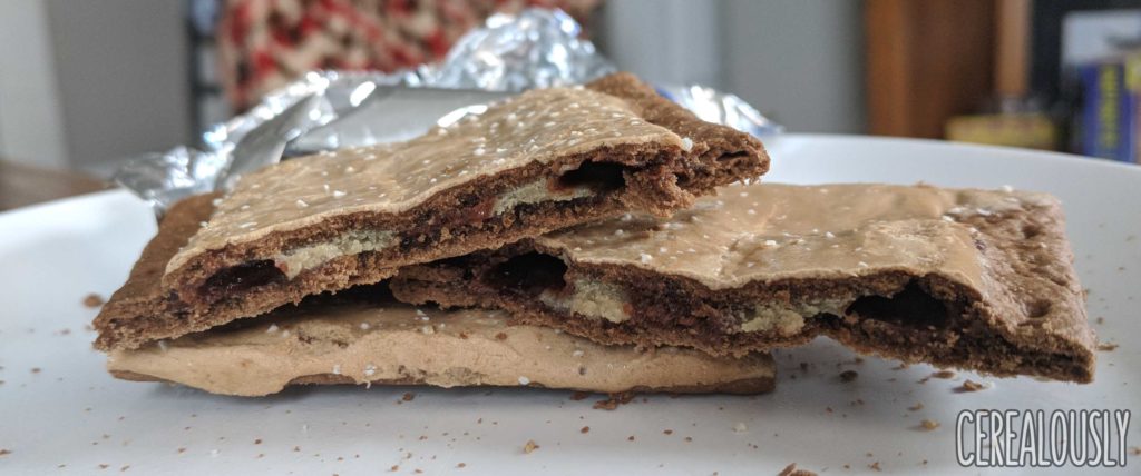 Kellogg's Chocolatey Salted Caramel Pop-Tarts Review Frozen