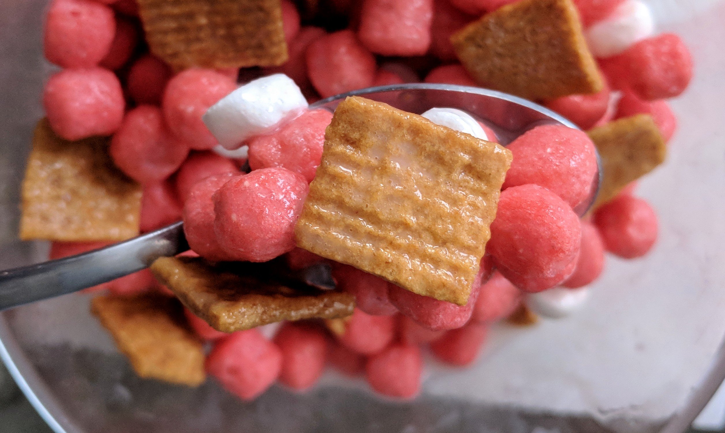 Malt-O-Meal Cold Stone Creamery Our Strawberry Blonde Cereal Review Milk