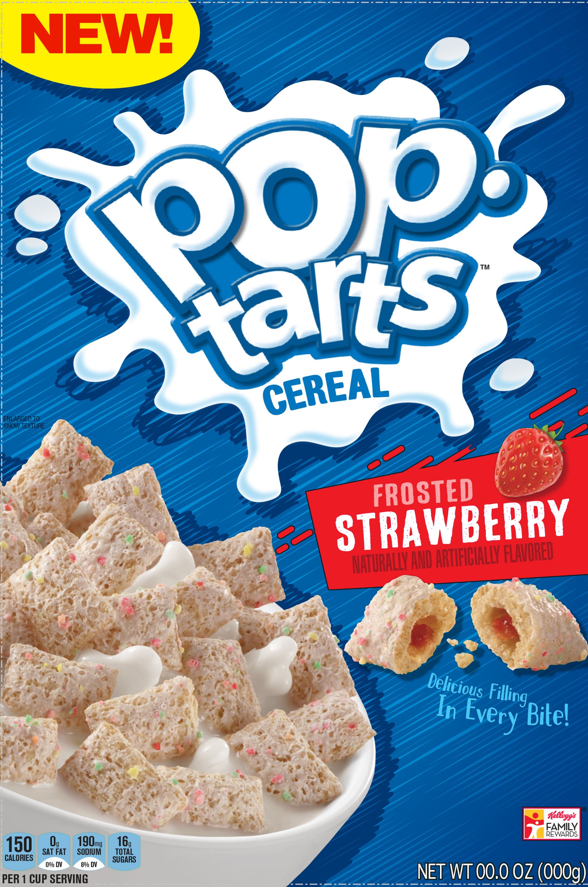 2018 Pop-Tarts Cereal Strawberry Box