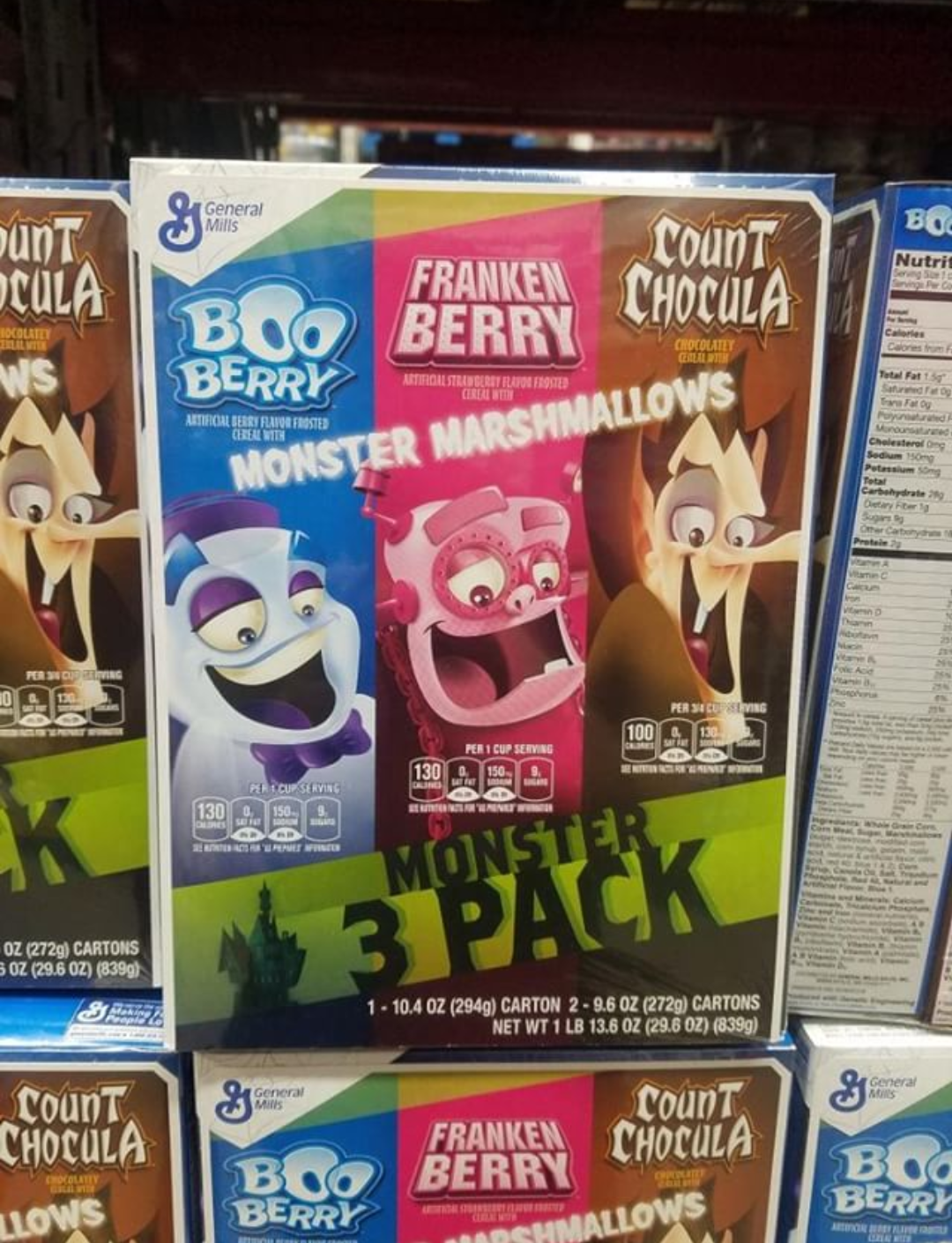 Monster Cereal 3-pack