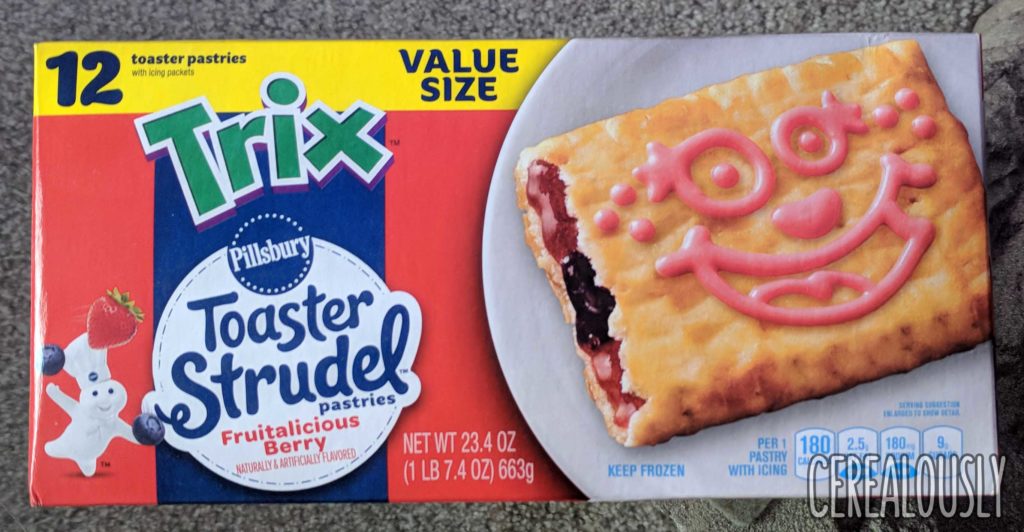 Trix Toaster Strudel Review Fruitalicious Strawberry
