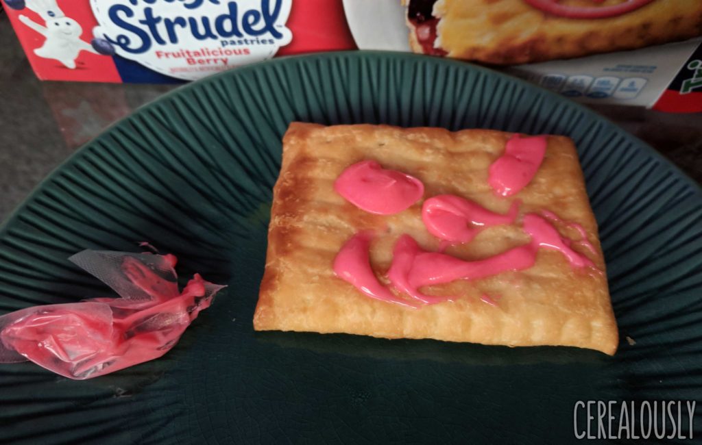 Trix Toaster Strudel Review Fruitalicious Strawberry Icing