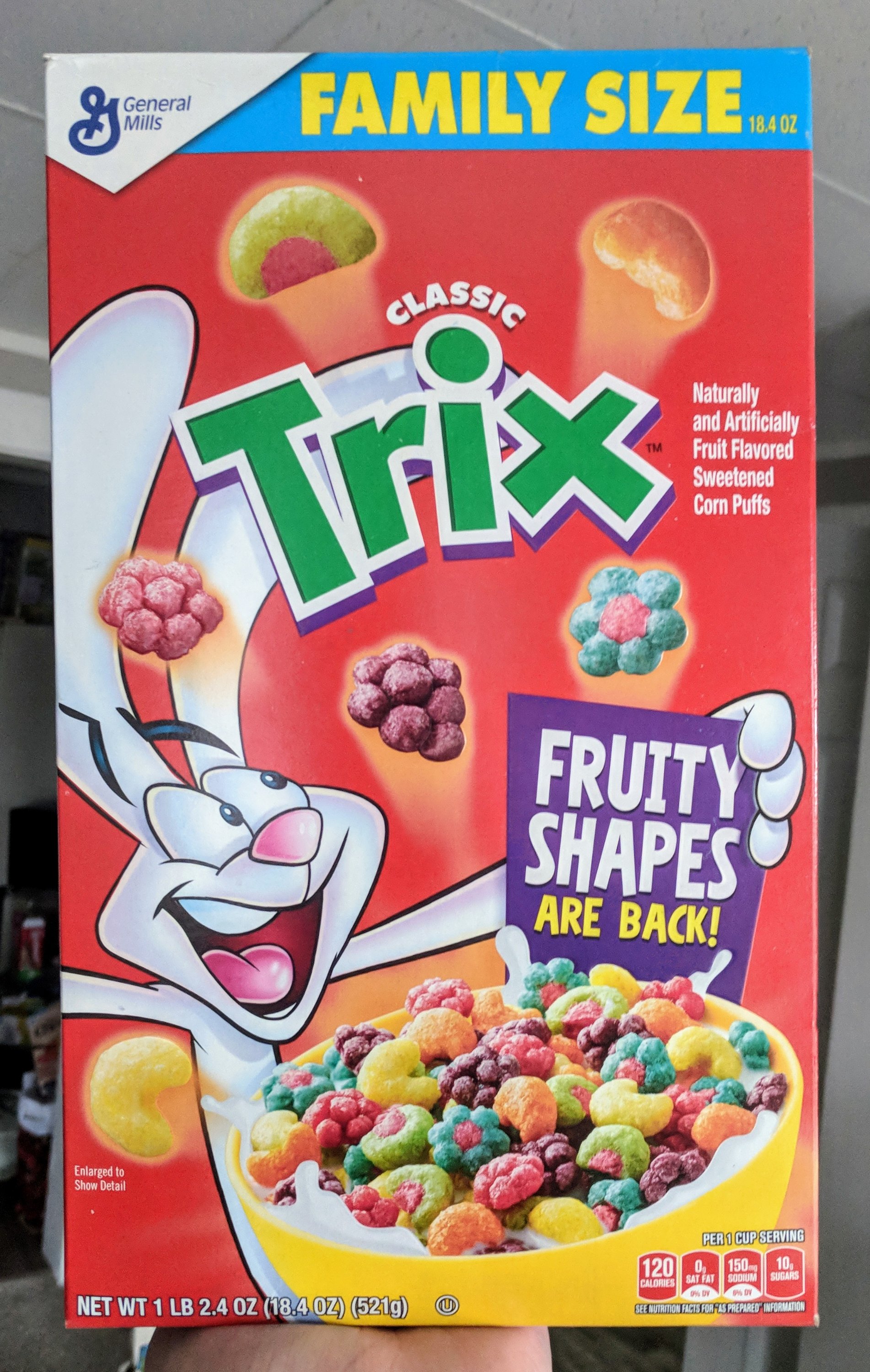 Trix with Fruit Shapes Cereal is Back from the '90s! Our review. 
