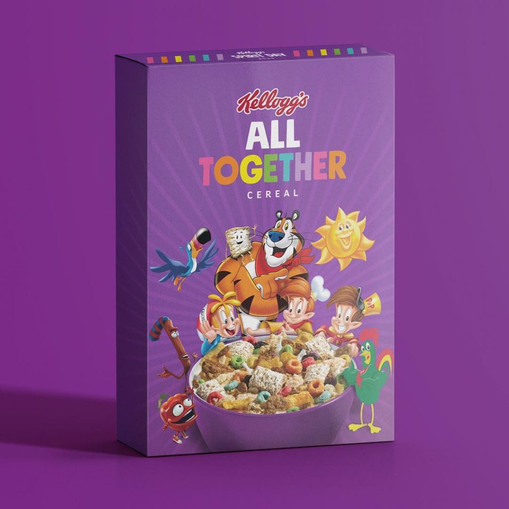 Kellogg's All Together Cereal Box