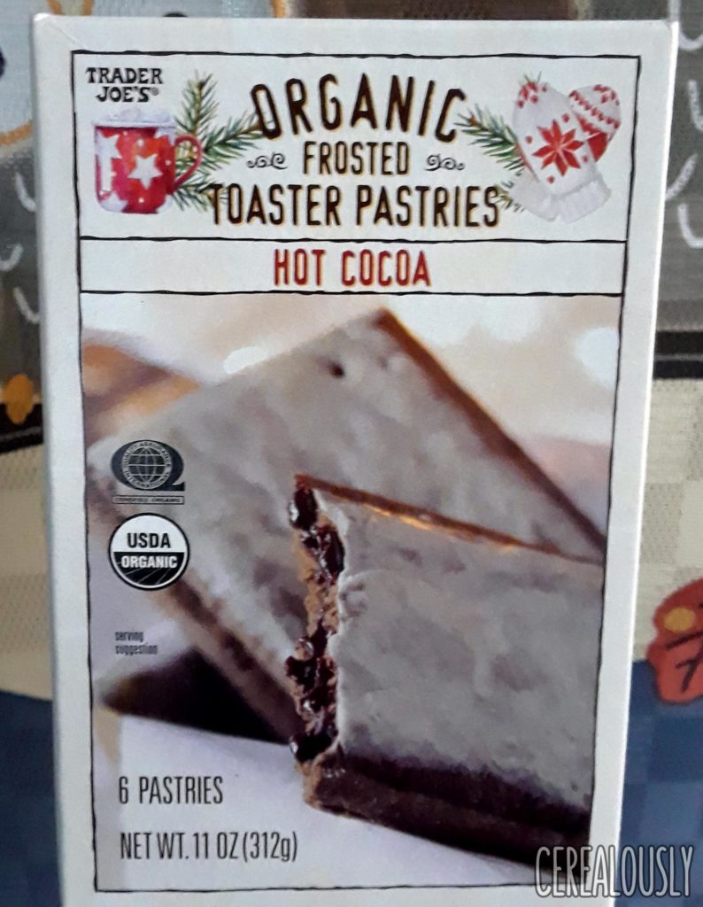 Trader Joe's Hot Cocoa Toaster Pastries Review Box