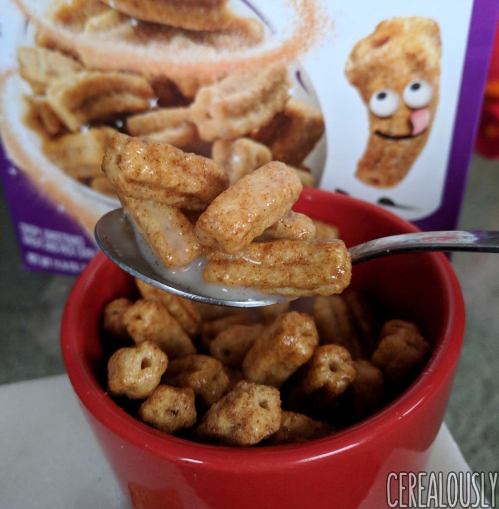 Cinnamon Toast Crunch Churros Cereal Review Milk