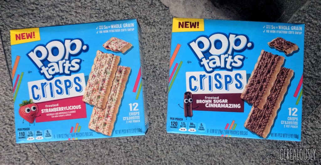 Kellogg's Pop-Tarts Crisps Review - Boxes