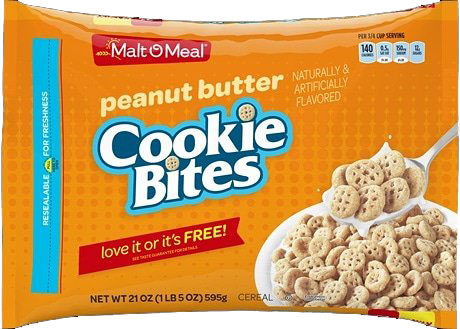Malt-O-Meal Peanut Butter Cookie Bites
