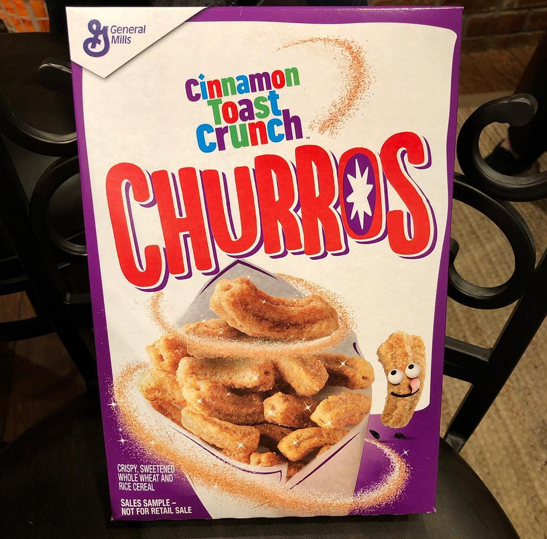 Boxed Cinnamon Toast Crunch Churros Cereal 2019