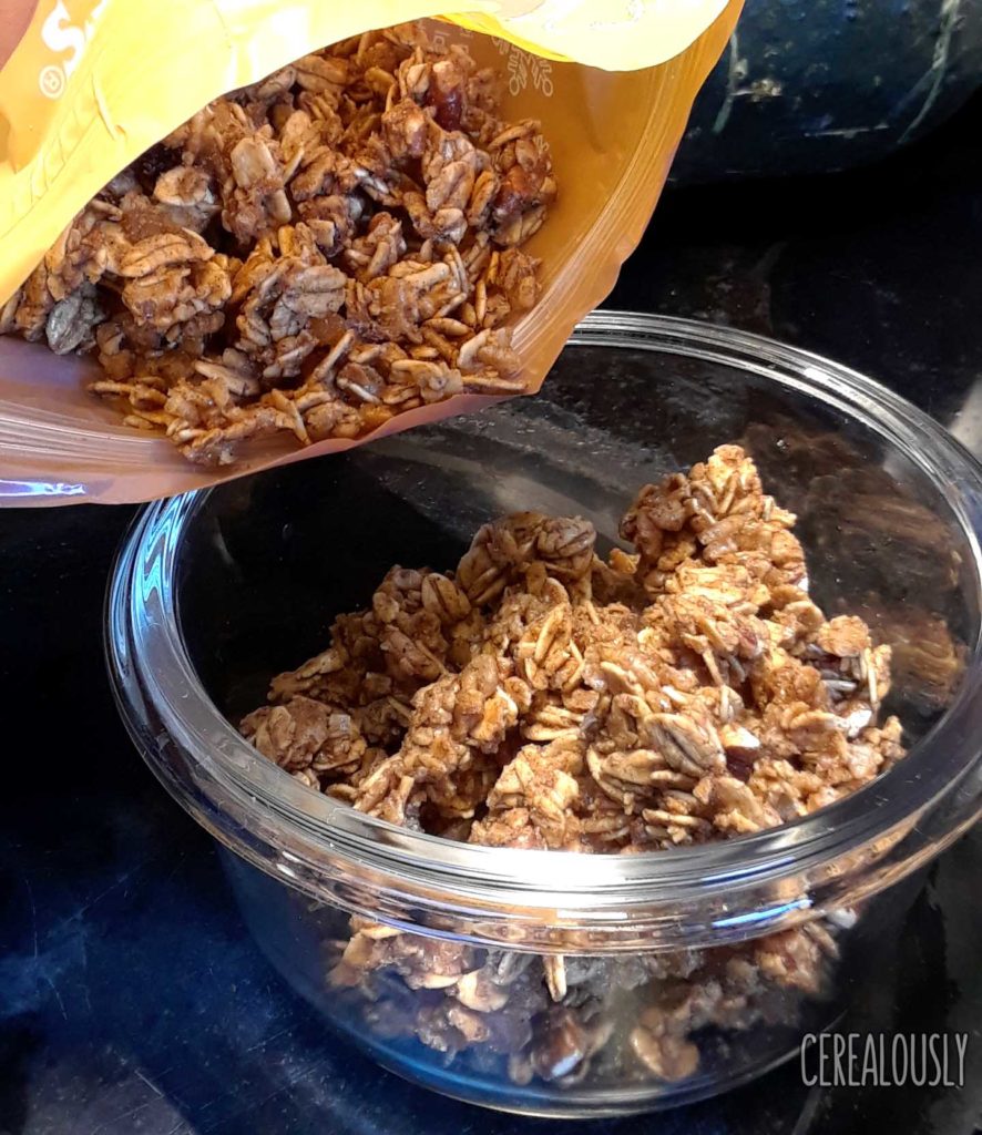 Trader Joe's Gingerbread Spice Granola Review Poured