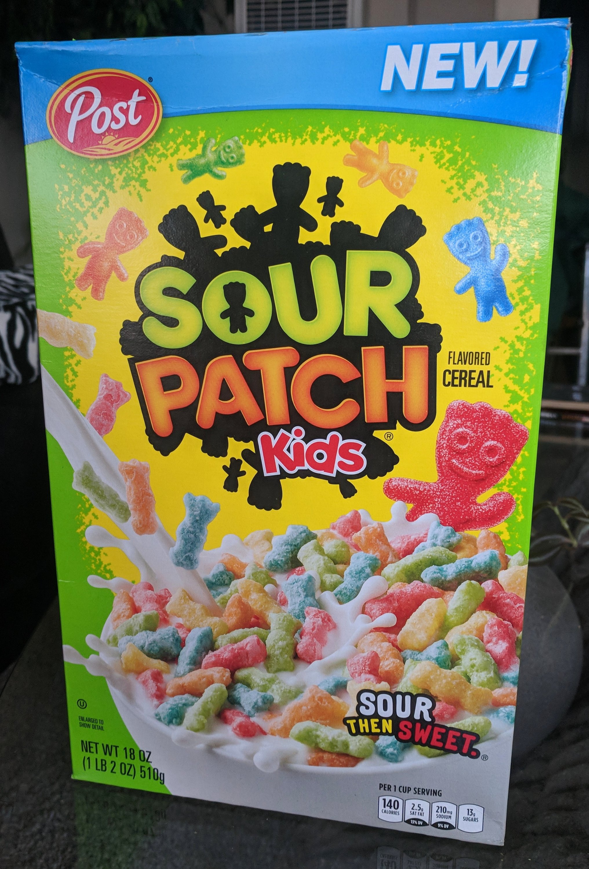 Sour Patch Kids Cereal Review Box