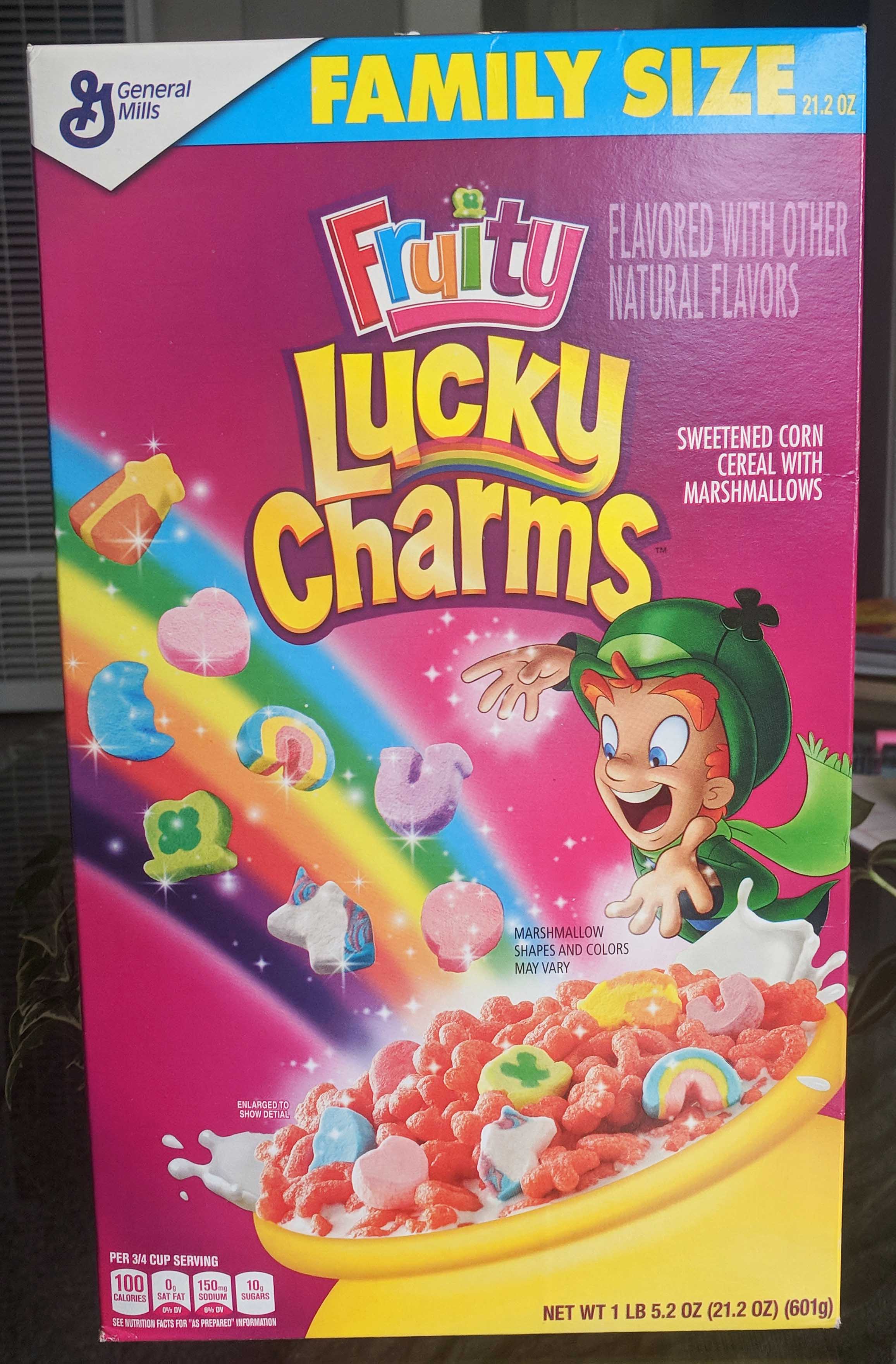 Review: Fruity Lucky Cereal -