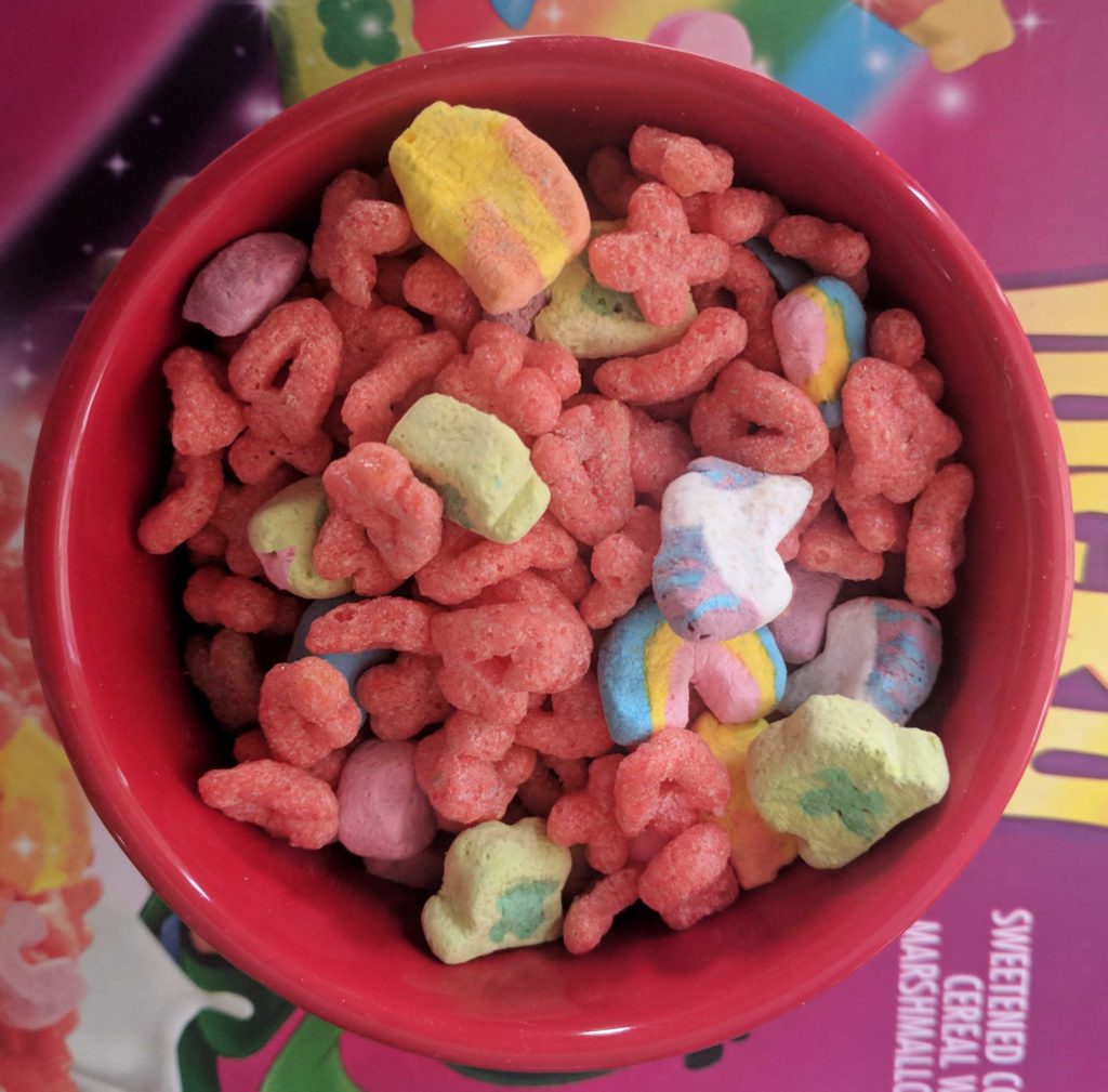 Fruity Lucky Charms Cereal Review