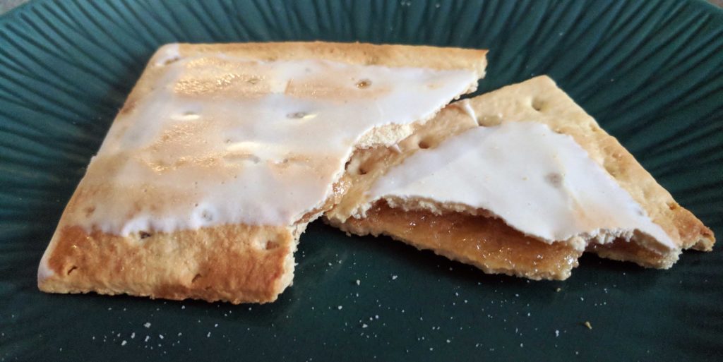 Kellogg's Frosted Crisp Apple Pop-Tarts Review Toasted