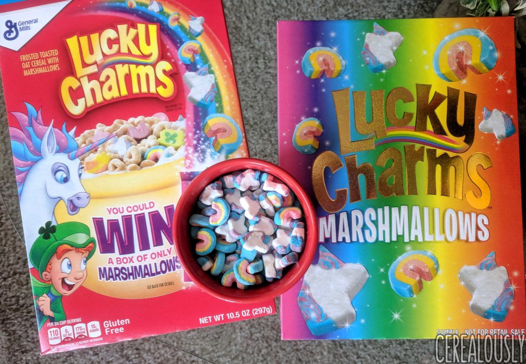 Lucky Charms All Marshmallows Giveaway Rainbows & Unicorns Box