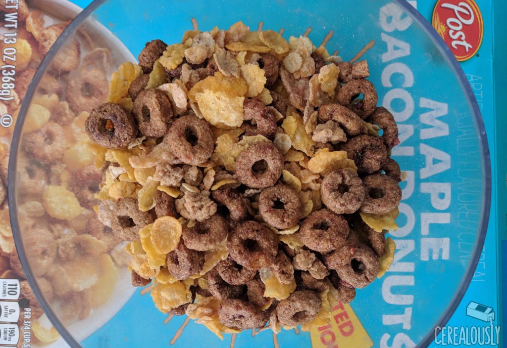 Post & Honey Brunches of Oats Maple Bacon Donut Cereal Review
