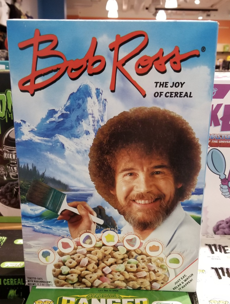 Bob Ross The Joy of Cereal at FYE