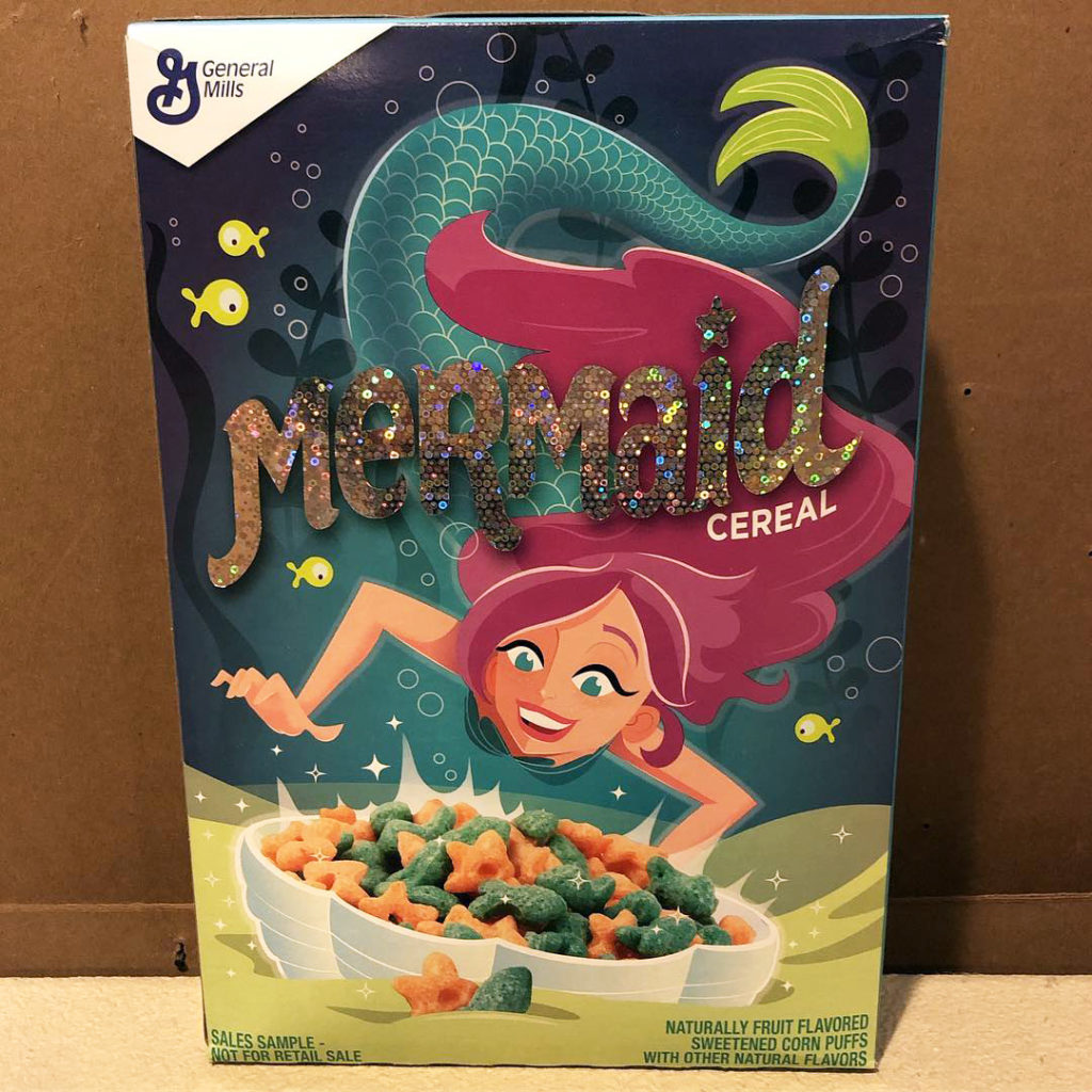 General Mills New Mermaid Cereal