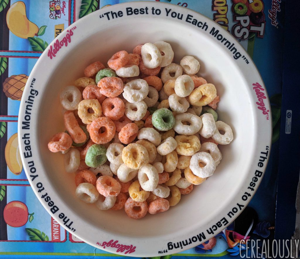 Kellogg's Mexico Tropical Froot Loops Review Cereal