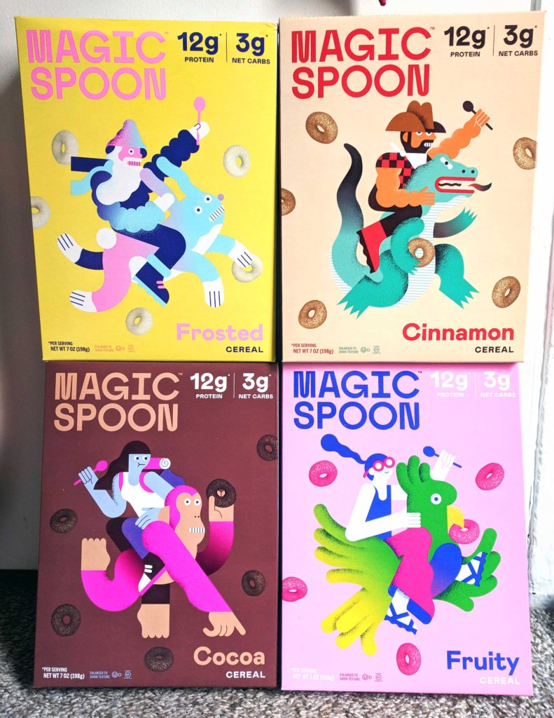 Magic Spoon Cereal Review Boxes