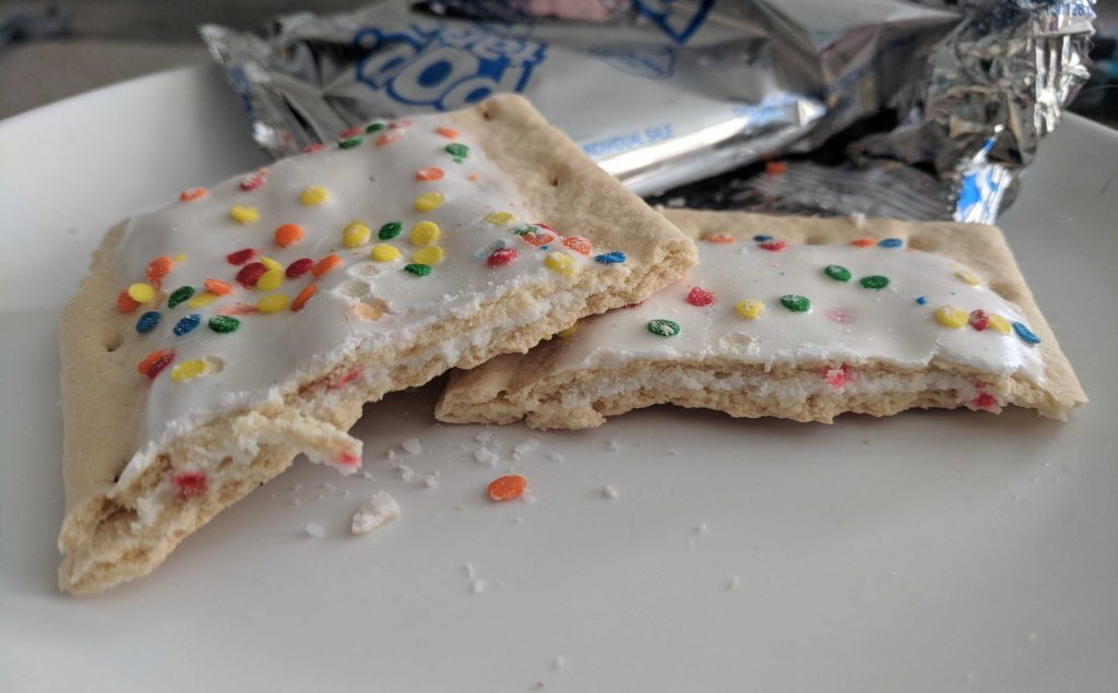 Kellogg's Confetti Cupcake Pop-Tarts Review Frozen