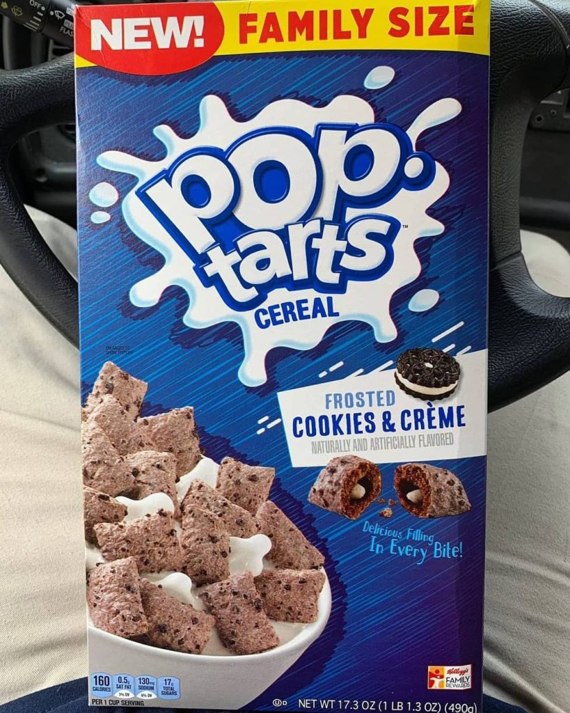 Cookies & Creme Krave Cereal Box