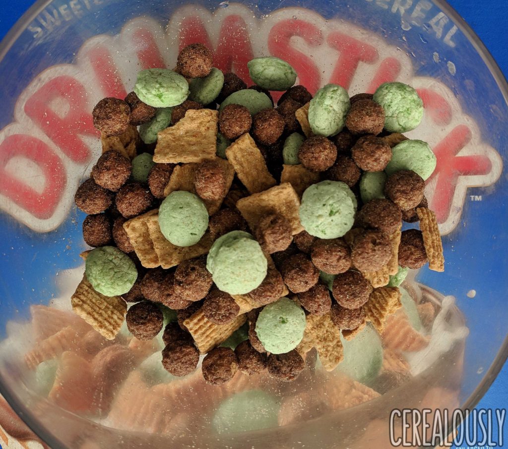 General Mills New Drumstick Cereal Review Mint Chocolate