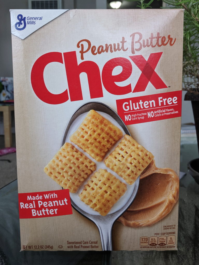 General Mills New Peanut Butter Chex Cereal Review Box