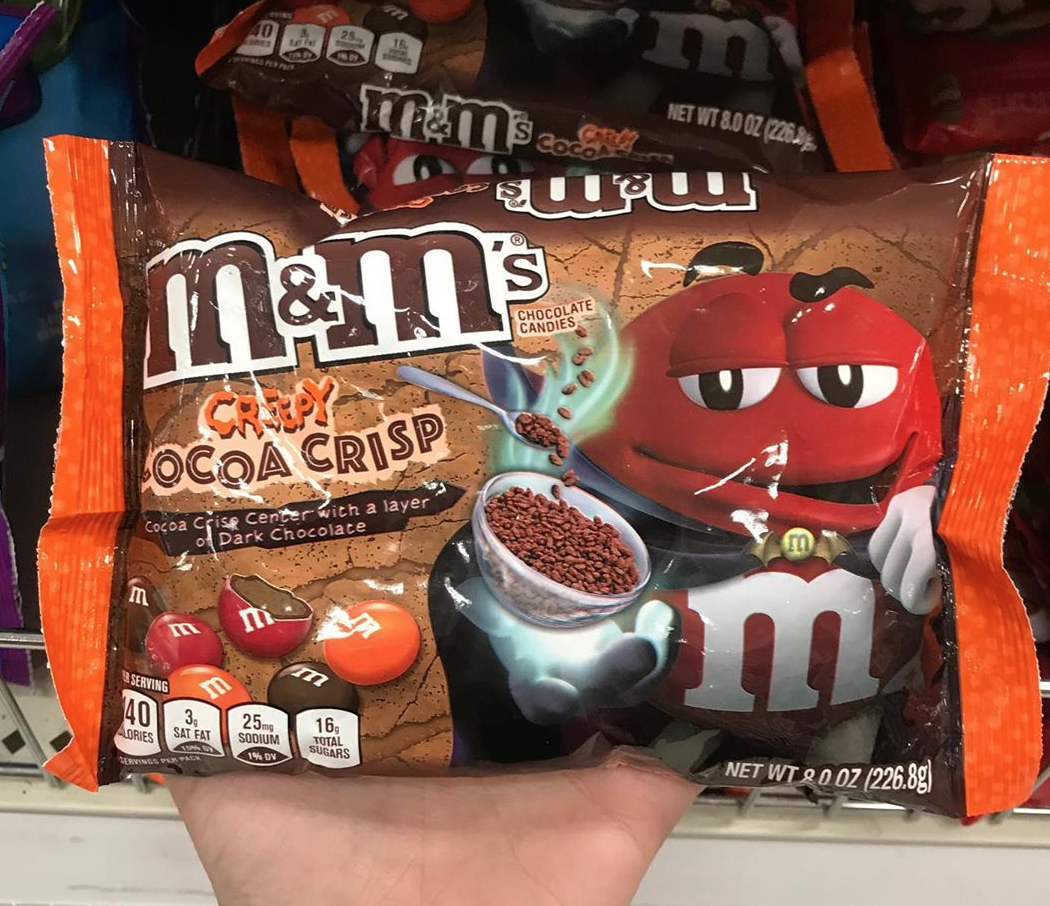 Review: Creepy Cocoa Crisp M&M's - Cerealously