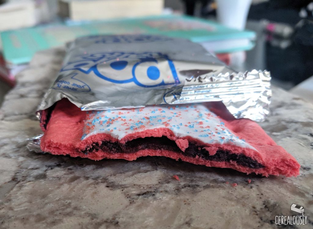 Kellogg's Frosted Red, White & Blueberry Pop-Tarts Review Frozen