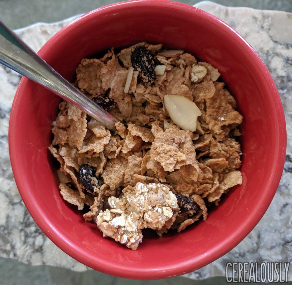 Kellogg's Vanilla Almond Raisin Bran Crunch Review Cereal