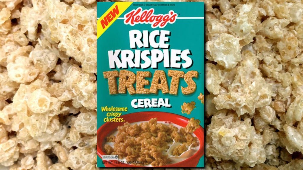 Original Rice Krispies Treats Cereal Box