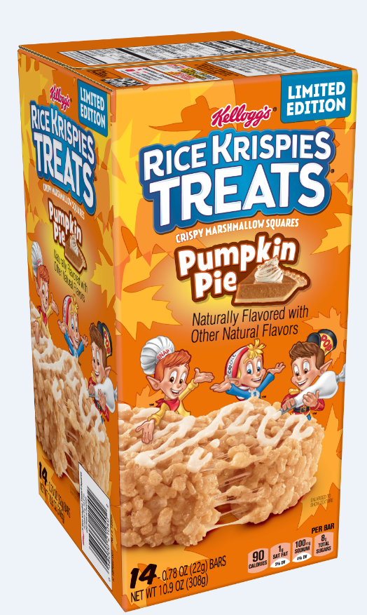 Pumpkin Spice Rice Krispies Treats