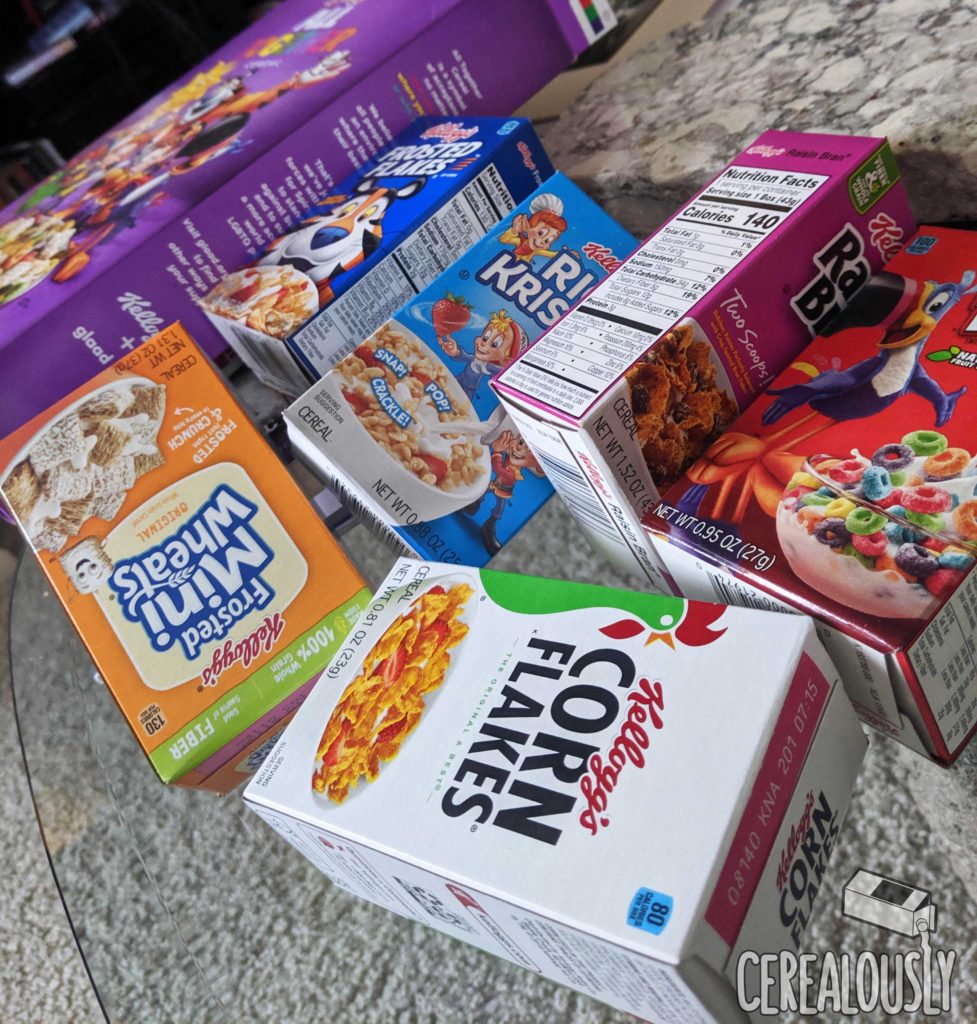Kellogg's All Together Cereal Review Mini Boxes