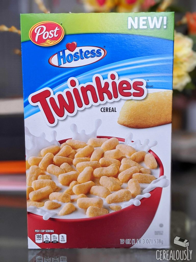 New Hostess Twinkies Cereal Review Box